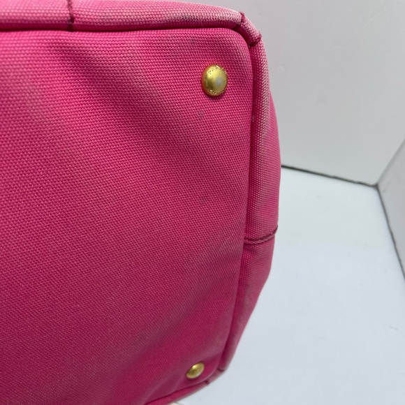 Prada Canapa in Pink, GM size with dust bag and sling. - Picture 14 of 15